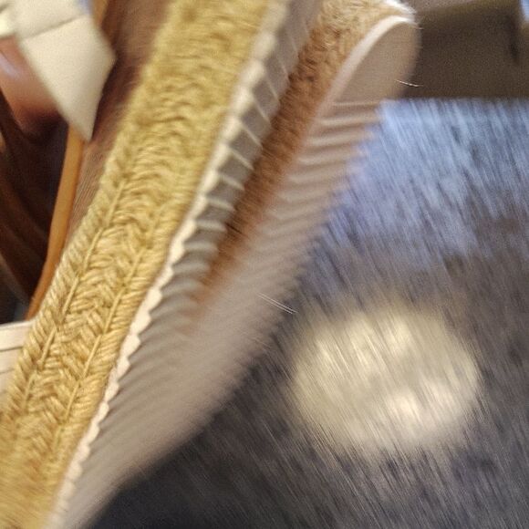 Pierre Dumas White Espadrille Sandals - Picture 6 of 6